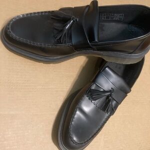 Brand New Mens Dr.(Doc) Martens "ADRIAN" Black Tassel Loafer US 13  UK 12
